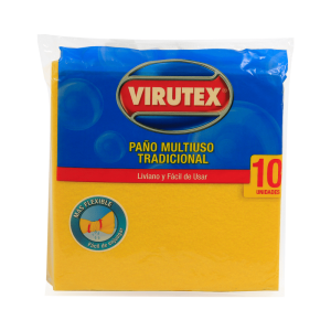 Pack Paño Multiuso VIRUTEX 10 ud