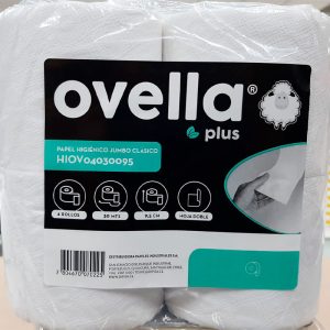 Papel Higiénico Ovella 30 mts 4 unid.