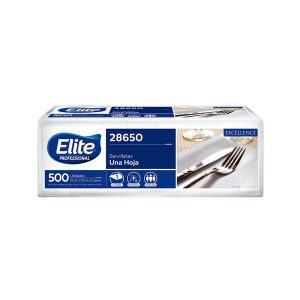 Servilletas Elite 33x33 500 unid.