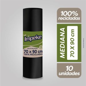 Bolsa Basura Impeke 70x90 10 ud