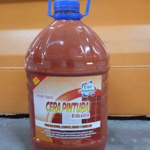 Cera Pintura pisos rojos 5 Lt