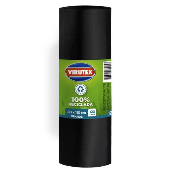 Bolsa Basura Virutex 80x110 10ud - Imagen 2
