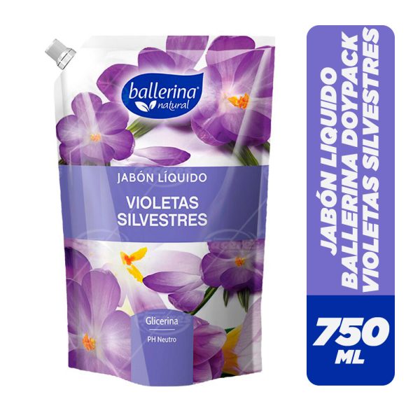 Jabón de mano Liquido Ballerina 750 ml - Imagen 4