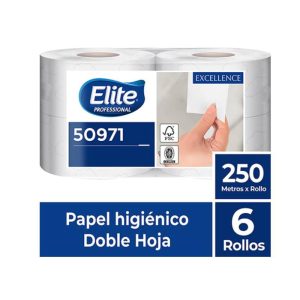 Papel Higiénico Industrial Elite 250 mts 6 rollos