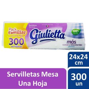 Servilleta Mesa Giulietta 300 unidades